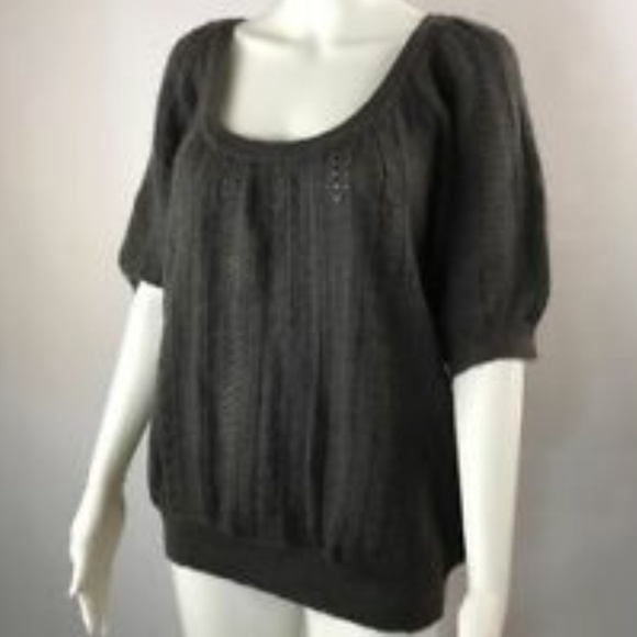 Express Sparkly Balloon Sleeve Sweater - Picture 6 of 6